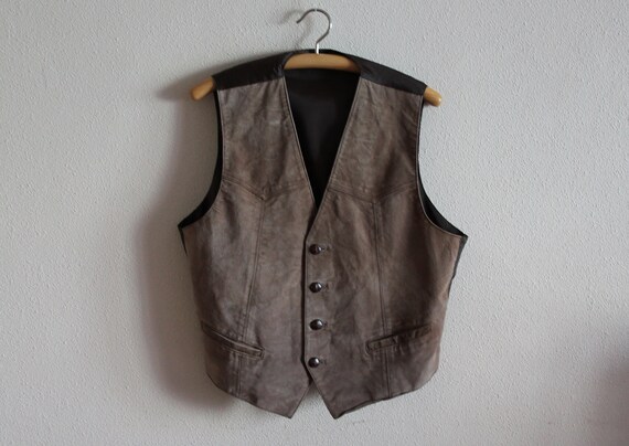 Mens Vest Suede Vest Mens Suede Vest Mens Leather Vests Brown Genuine  Leather Vest Gentlemen's Vest Formal Waistcoat Country