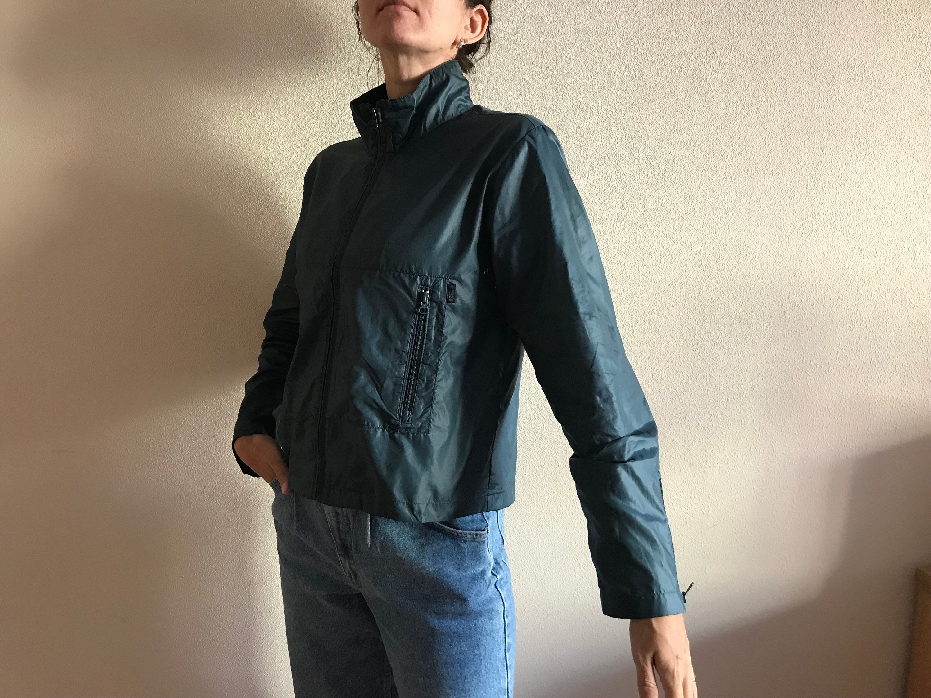 Zip-Up Jersey Windbreaker