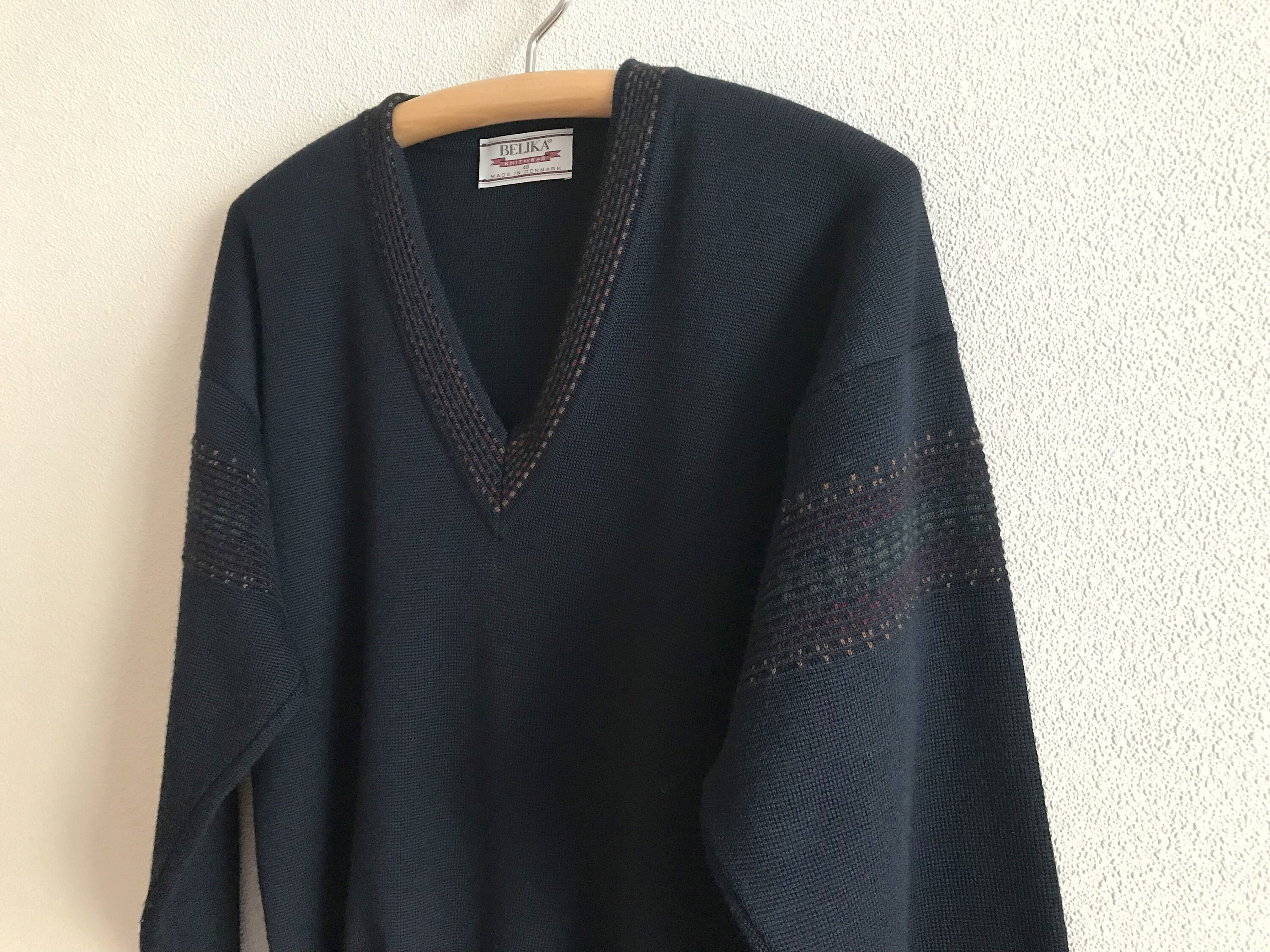 YOKE 19AW 5G MILANO RIB V-NECK KNIT YOKE ヨーク 19AW 5G MILANO RIB 