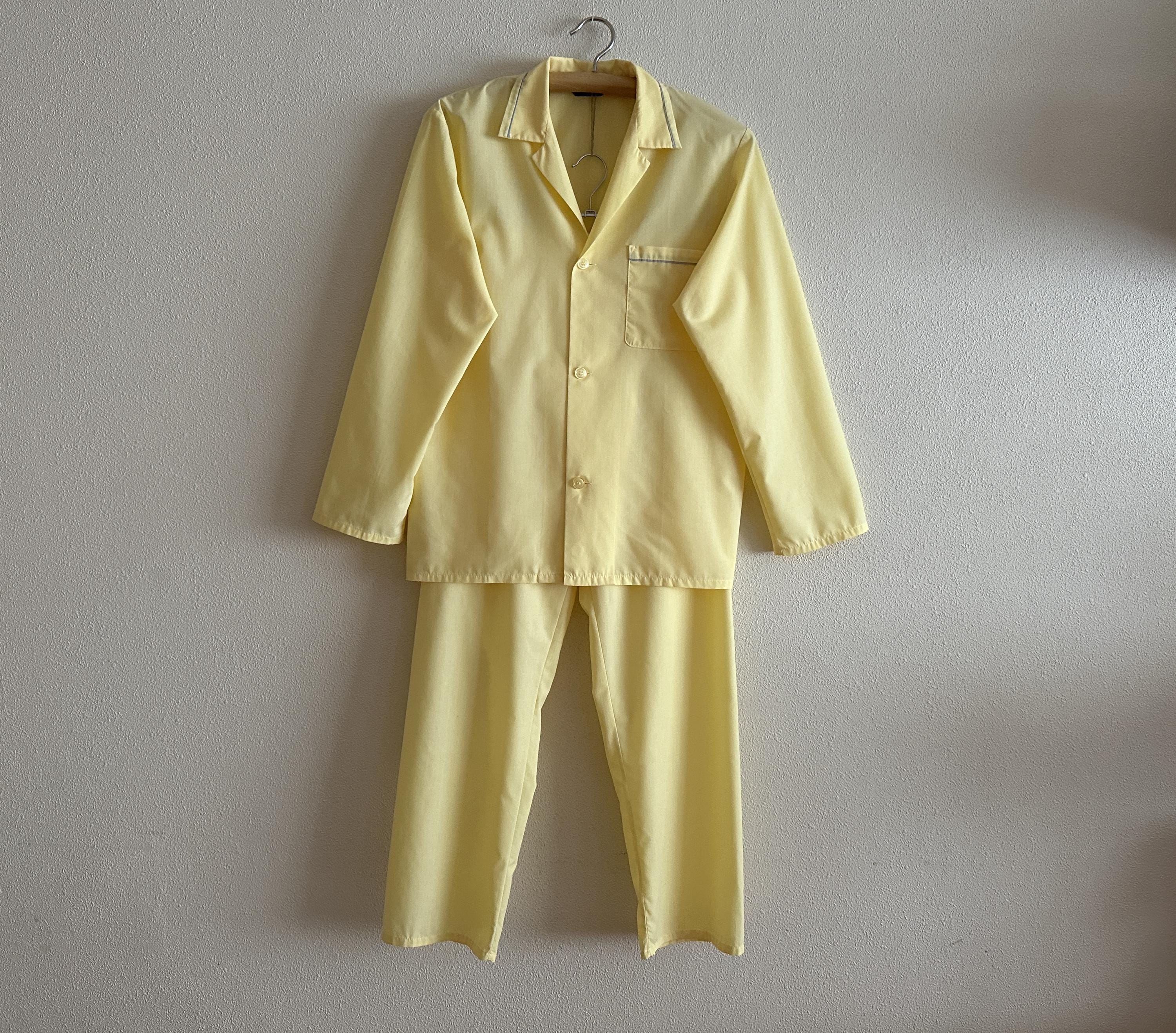 Yellow pyjamas hotsell