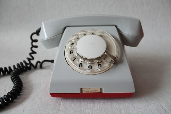 Soviet Telephone Old Phone Antique Phone House Phone Dial