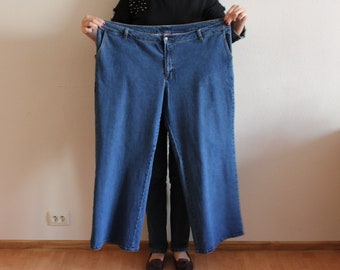 pantalon sain vintage Denim Blue Jean Pantalon pantalon pantalon pantalon Boho Hippie Jean Pantalon plus Taille