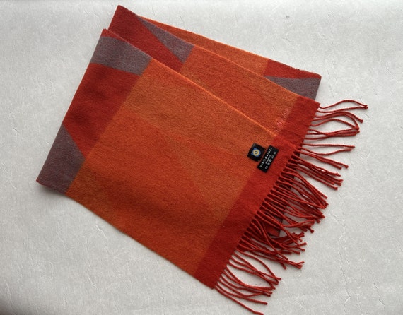 Marja Kurki Shawl Colorful Wool Scarf Warm Vintag… - image 2