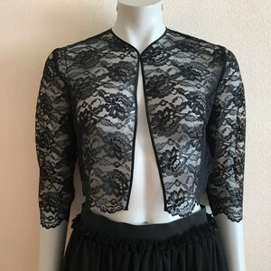 Tahari lace deals shrug
