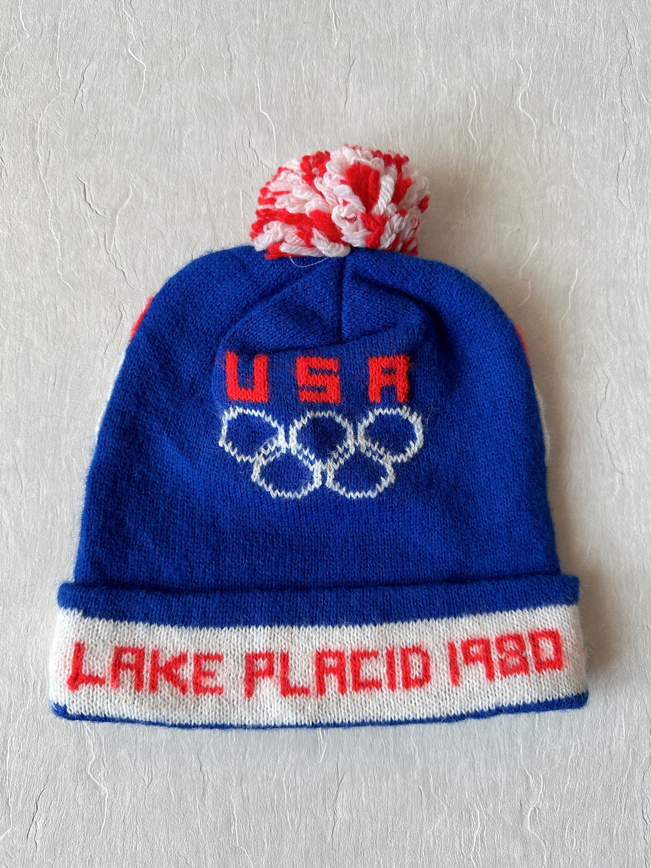 Lake Placid 1980 Vintage 1980 Winter Olympic Lake Placid Beanie 
