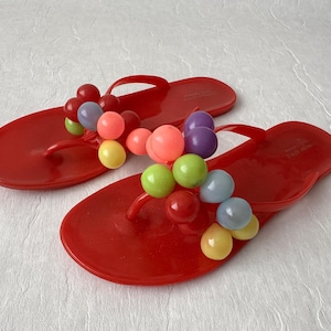 Sandali Da Bagno Per Bambini Meduse - Blu, Taglia 31 EU, In Plastica Morbida Con Fibbia - 4