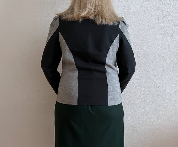 Draped Vintage Lapel Knit T-Shirt_BDHL7310