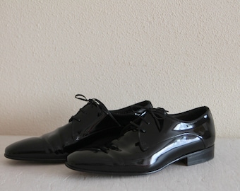 Zapatos Moreschi, zapatos negros para hombre, zapatos Derby de charol negro, zapatos Oxford para hombre, zapatos de cuero, zapatos de vestir formales con cordones