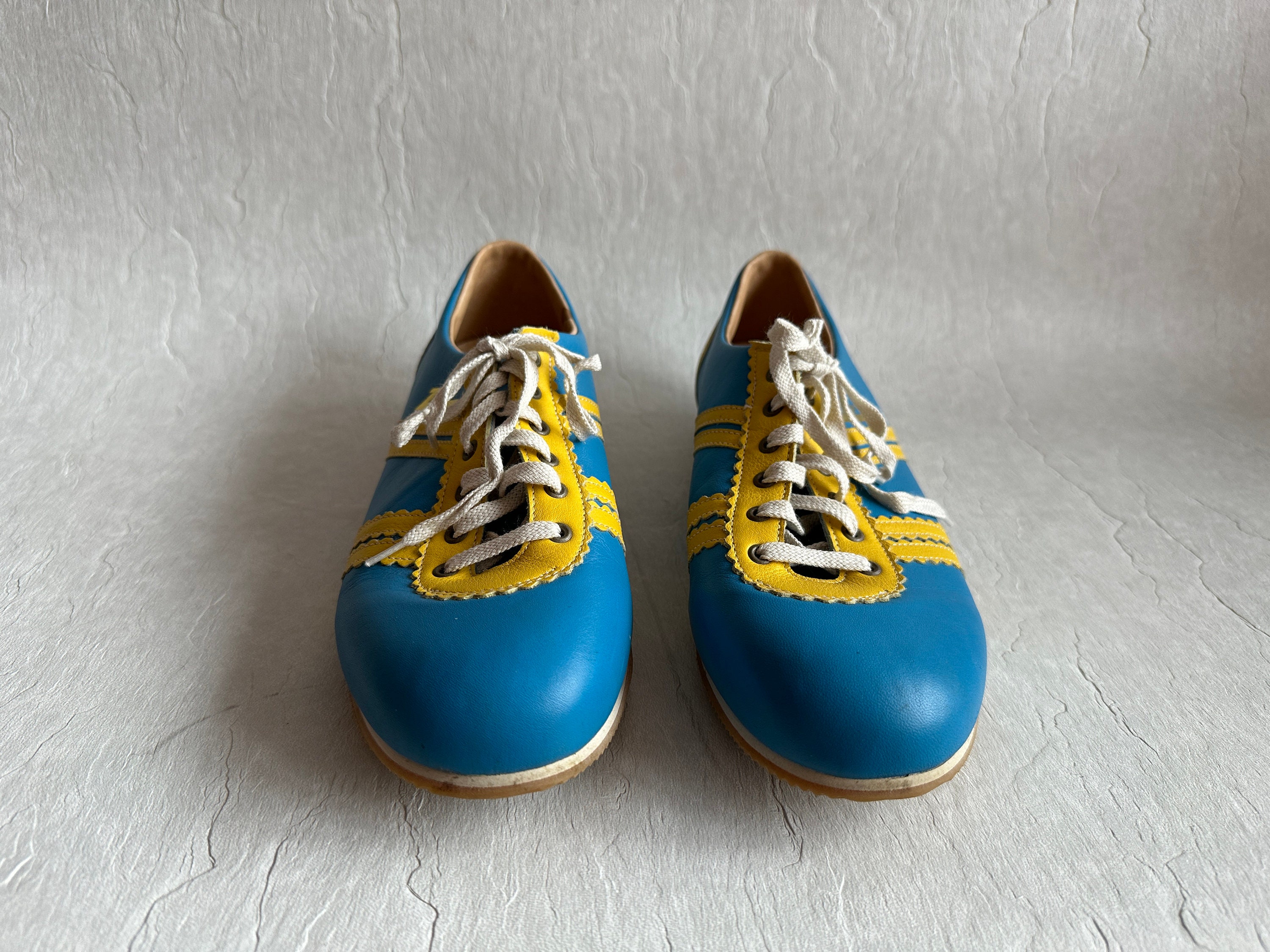 Zeha Berlin Leather Shoes Zeha Berlin Sneaker Blue Leather  display picture 2