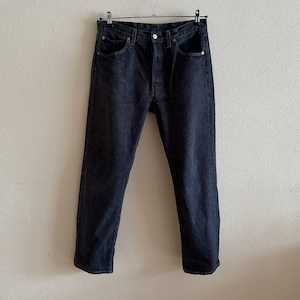 Levi Strauss 501 W 34 L 30 Vintage Levi&#39;s 501 Jeans Button Fly Dark Wash Classic Fit Denim Pants