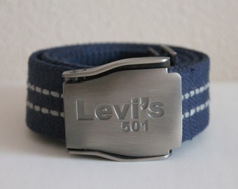 levis canvas belt