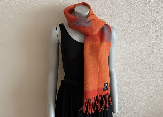 Marja Kurki Shawl Colorful Wool Scarf Warm Vintag… - image 5