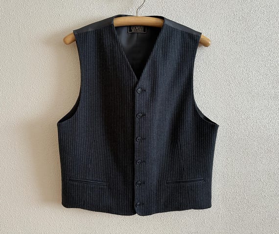 mens vintage dress vests Olmoleons Plaid Suit Vest Casual Slim Fit Single Breasted Waistcoat Vest Retro Business Vest : Clothing, Shoes & Jewelry Product Description 2019 Wedding Vests Notch Lapel
