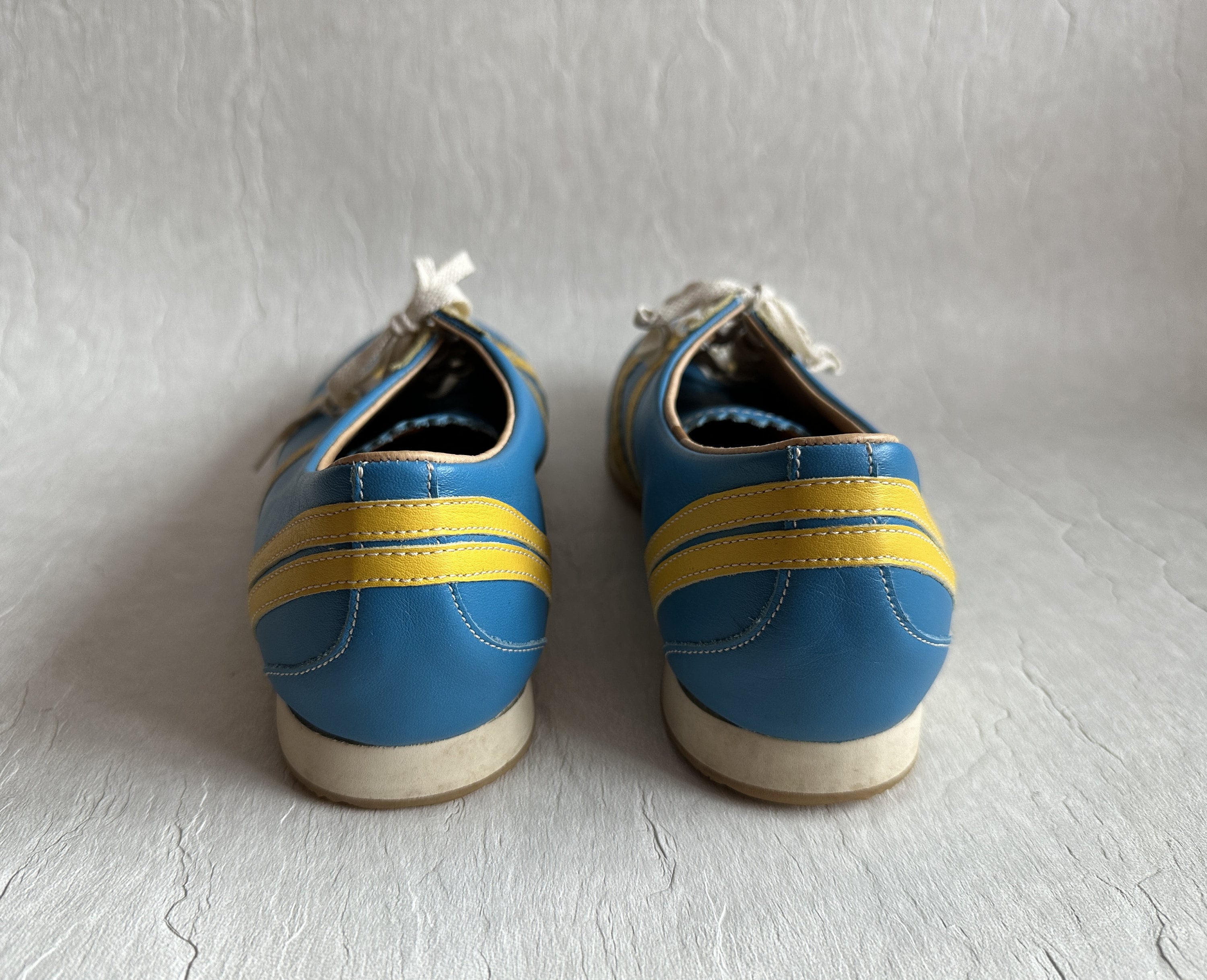 Zeha Berlin Leather Shoes Zeha Berlin Sneaker Blue Leather  display picture 1