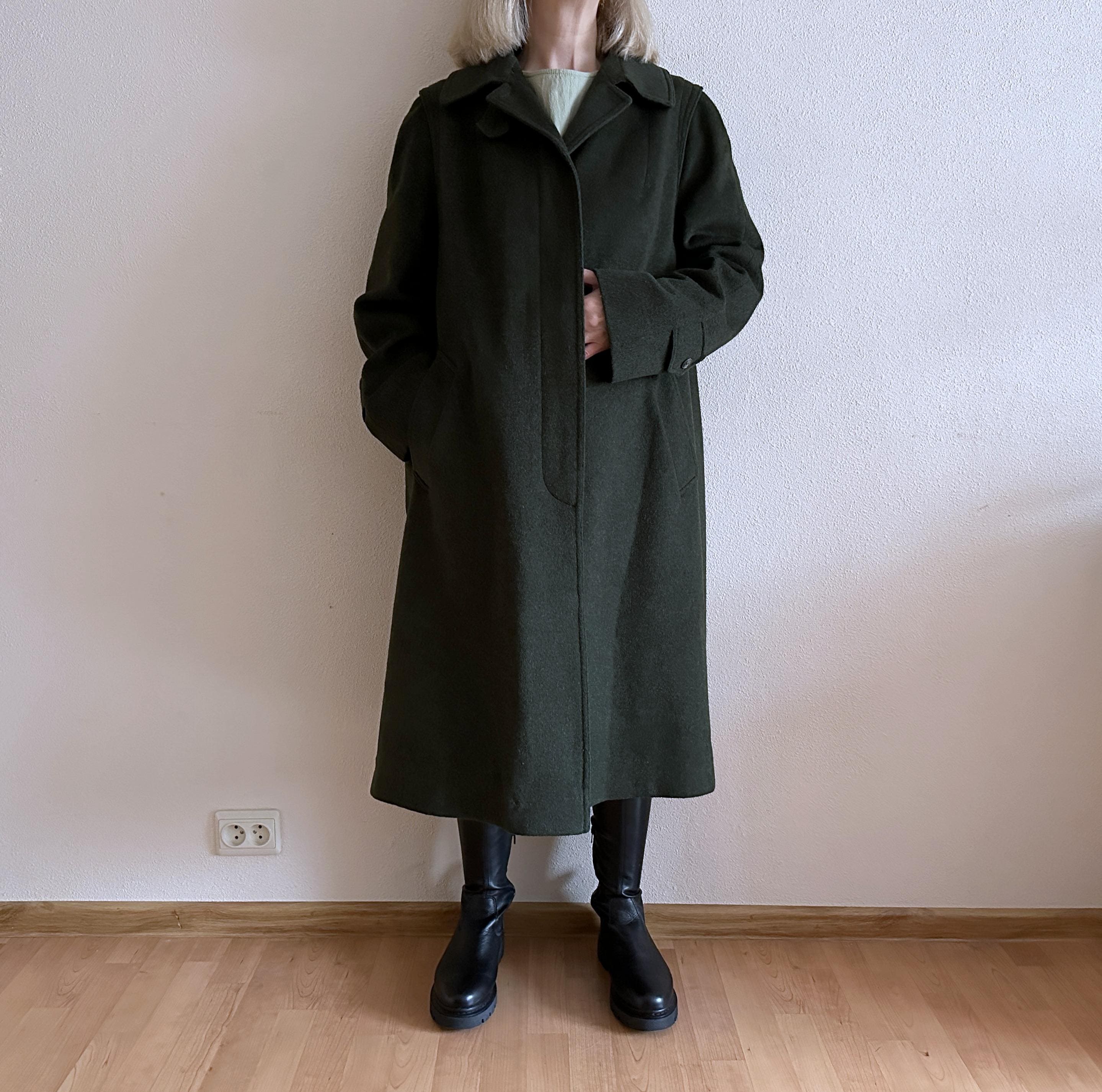 ジャケット・アウター PISCHL Wool Loden Coat Made in Australia Vintage Tyroler Loden Wool Overcoat: PISCHL Austrian Grey