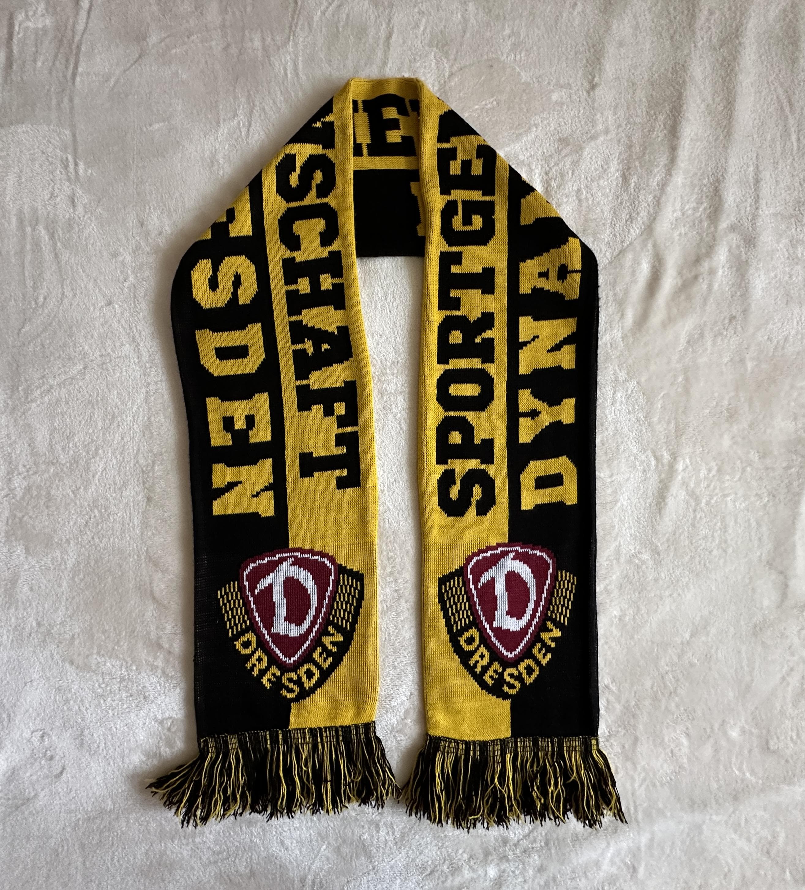 Écharpe Vintage Angleterre – Football Rétro – Stylé Streetwear – Unisexe