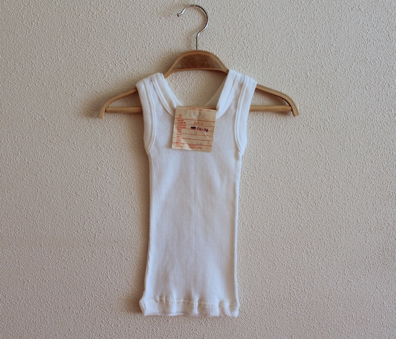 NOS Vintage Kids Underwear Soviet Baby Undershirt 