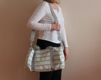 AARIKKA Bag Weekend Bag Designer Handle Bag Polka Dot Bag Finnish Design Shoulder Bag Made in Finland
