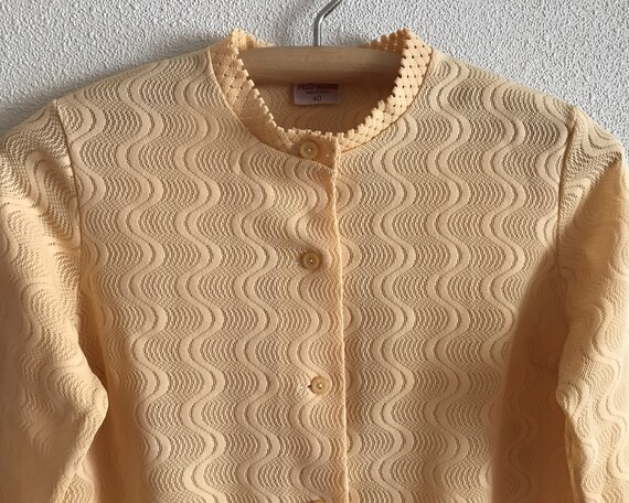 Vintage Blouse 70's Blouse Retro Finnish Design R… - image 2