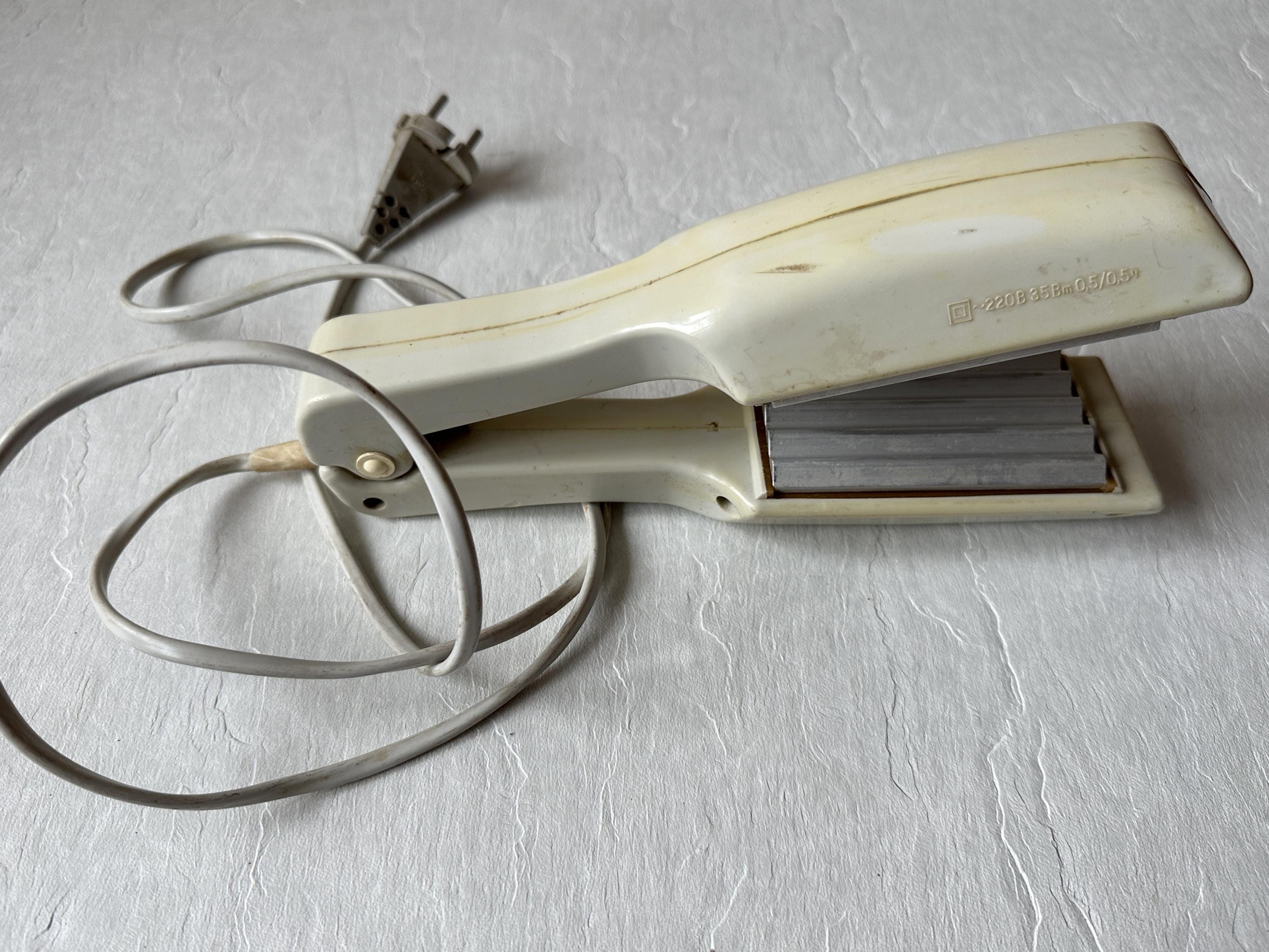 80s Hair Crimper Soviet Era Vintage Hair Waving Crimping 