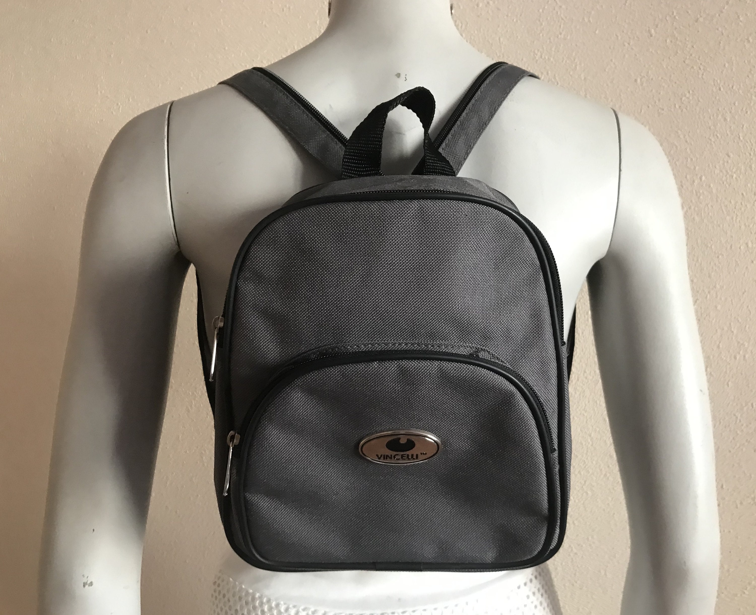 Gray clearance backpack purse