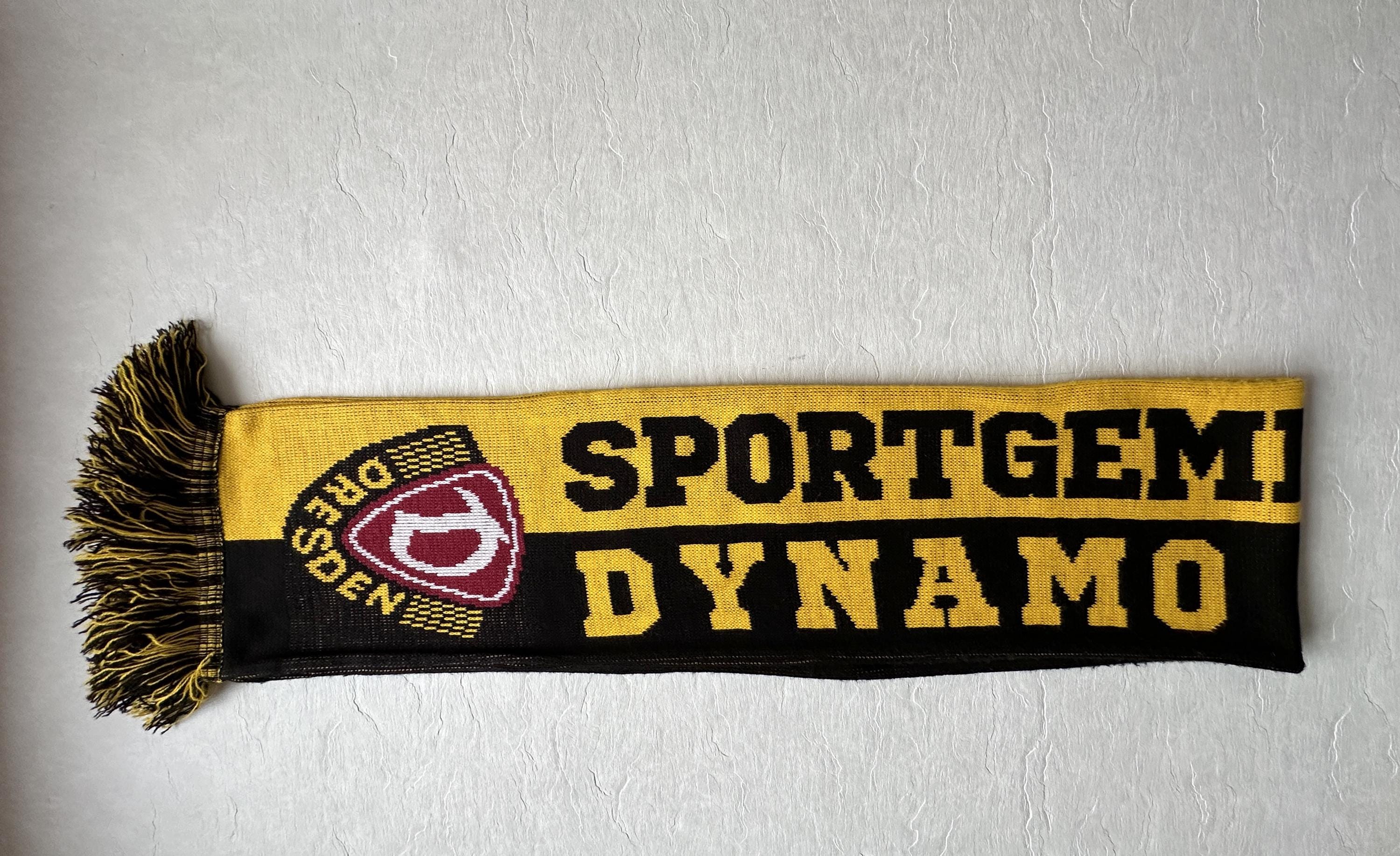 Écharpe Supporter SG Dynamo Dresde - 1 Mètre - Jacquard - Neuve