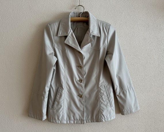 Light grey ladies jacket deals