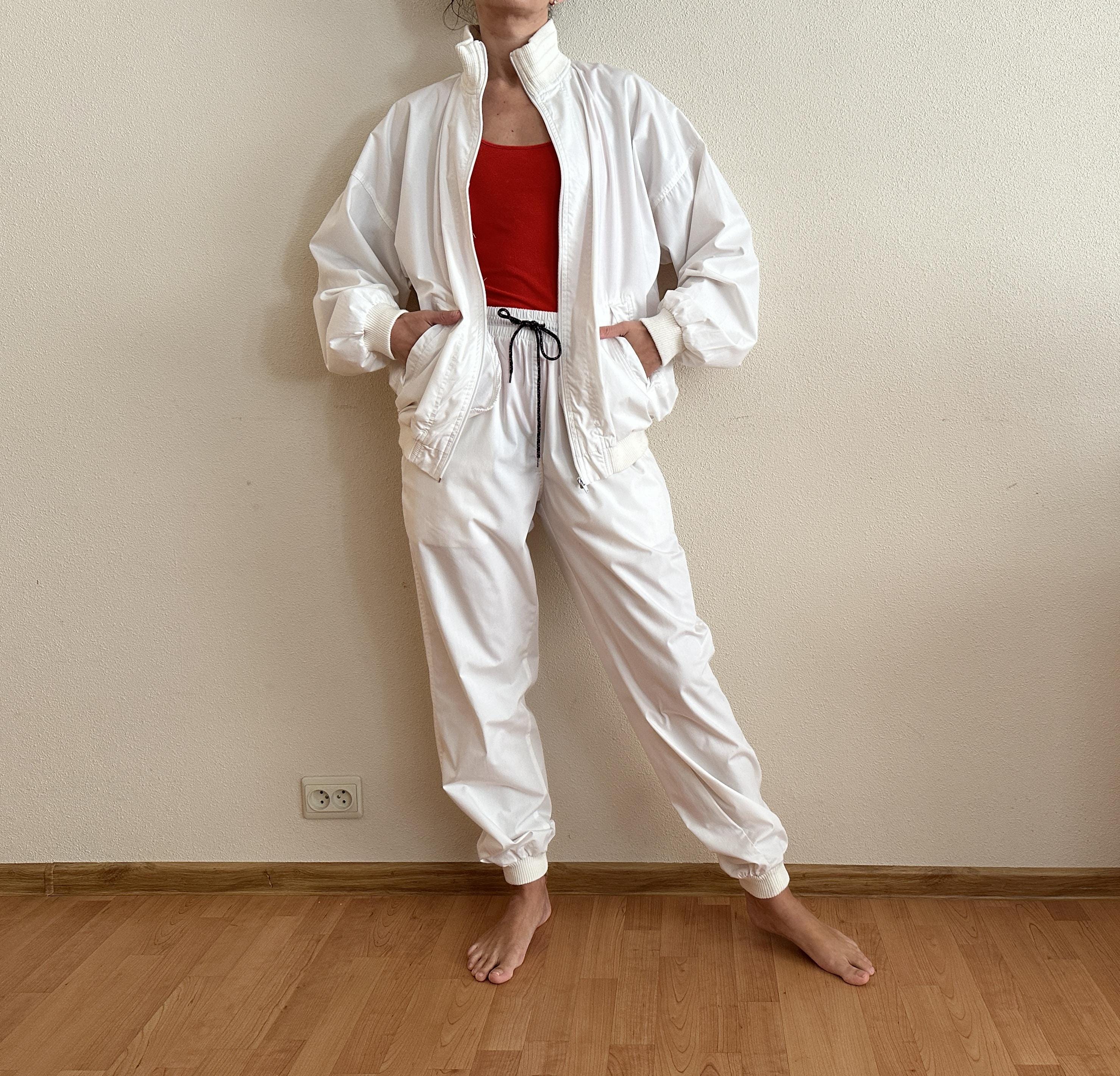 White Tracksuit Etsy Ireland