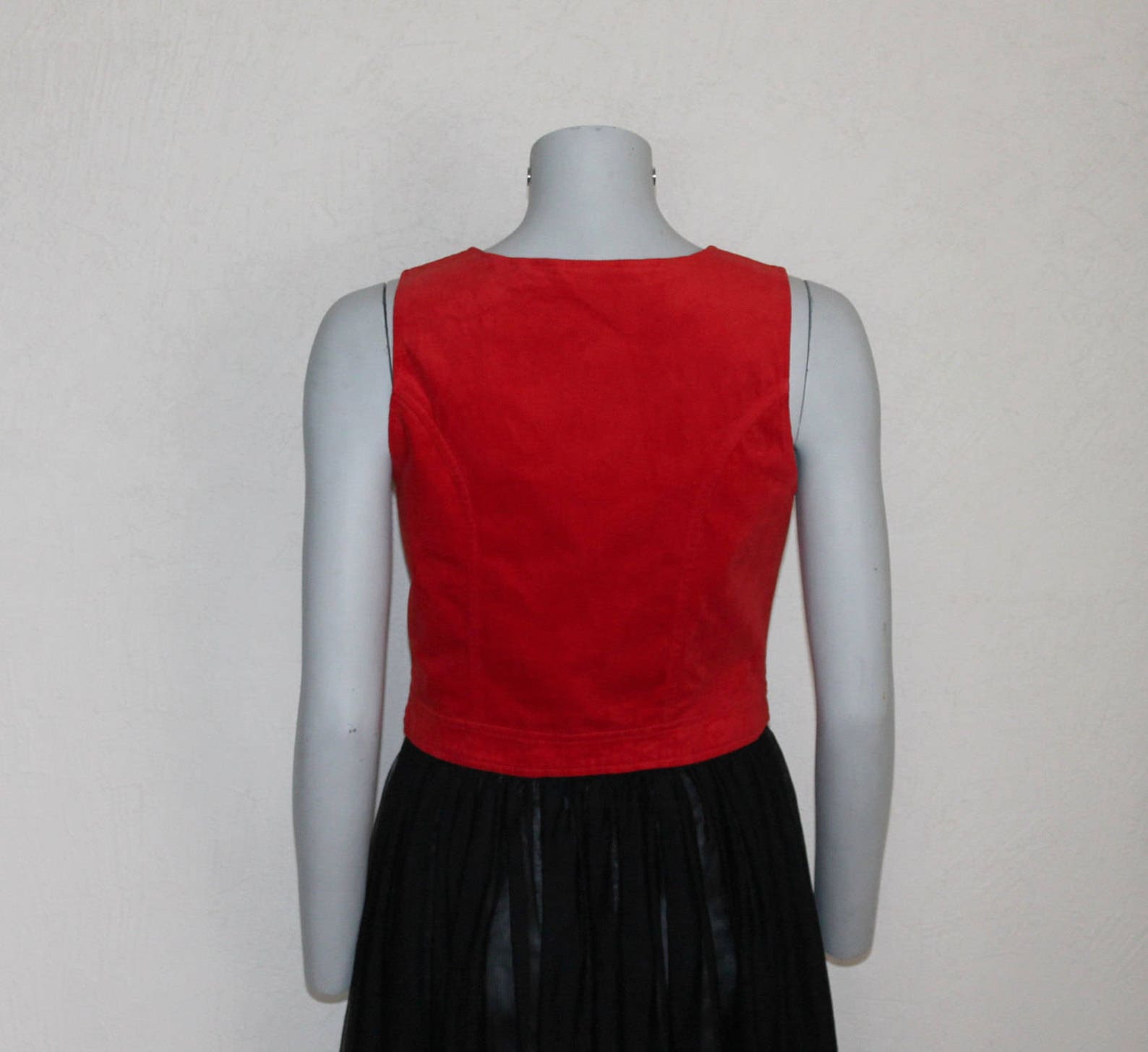 Women's Vests Hot Red Vest Womens Vest Red Velvet Etsy
