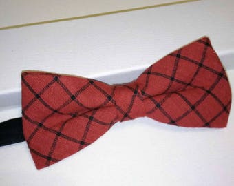 Red Wine Plaid Bowties, Wine and Black Bowties, formal Bowties, Classic Bowties,Fall Bow Tie,Thanksgiving Bow..