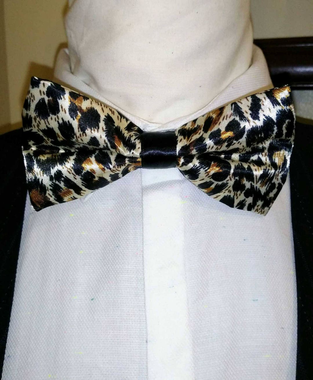 Cheetah Print Bow Ties Evening Bowtie Wedding Tuxedo - Etsy