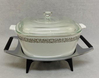 No Lid Replacement BASE ONLY Vintage Corning Ware Cookmates TK-2 Teakettle 7 Cups 1.75 Quarts Uncommon Piece circa 1968-1973