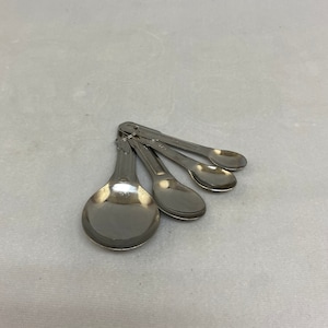 Vintage Aluminum Measuring Spoons Set of 4
