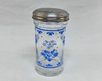 Vintage Pfaltzgraff Yorktowne Glass Sugar Dispenser