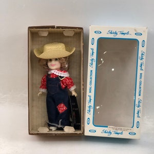 Vintage Ideal Toy Corp. Collector Shirley Temple Doll &quot;Rebecca of Sunnybrook Farm&quot; 1982