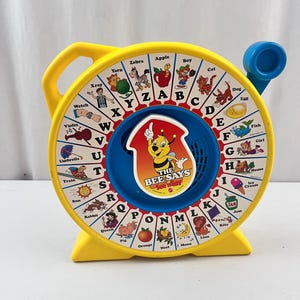 Vintage Mattel 1989 See N Say &quot;The Bee Says&quot; Talking Toy