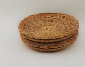 Wicker plate holder | Etsy Wicker plate holder | Etsy