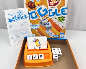 Boggle Jr. Game By Parker Brothers