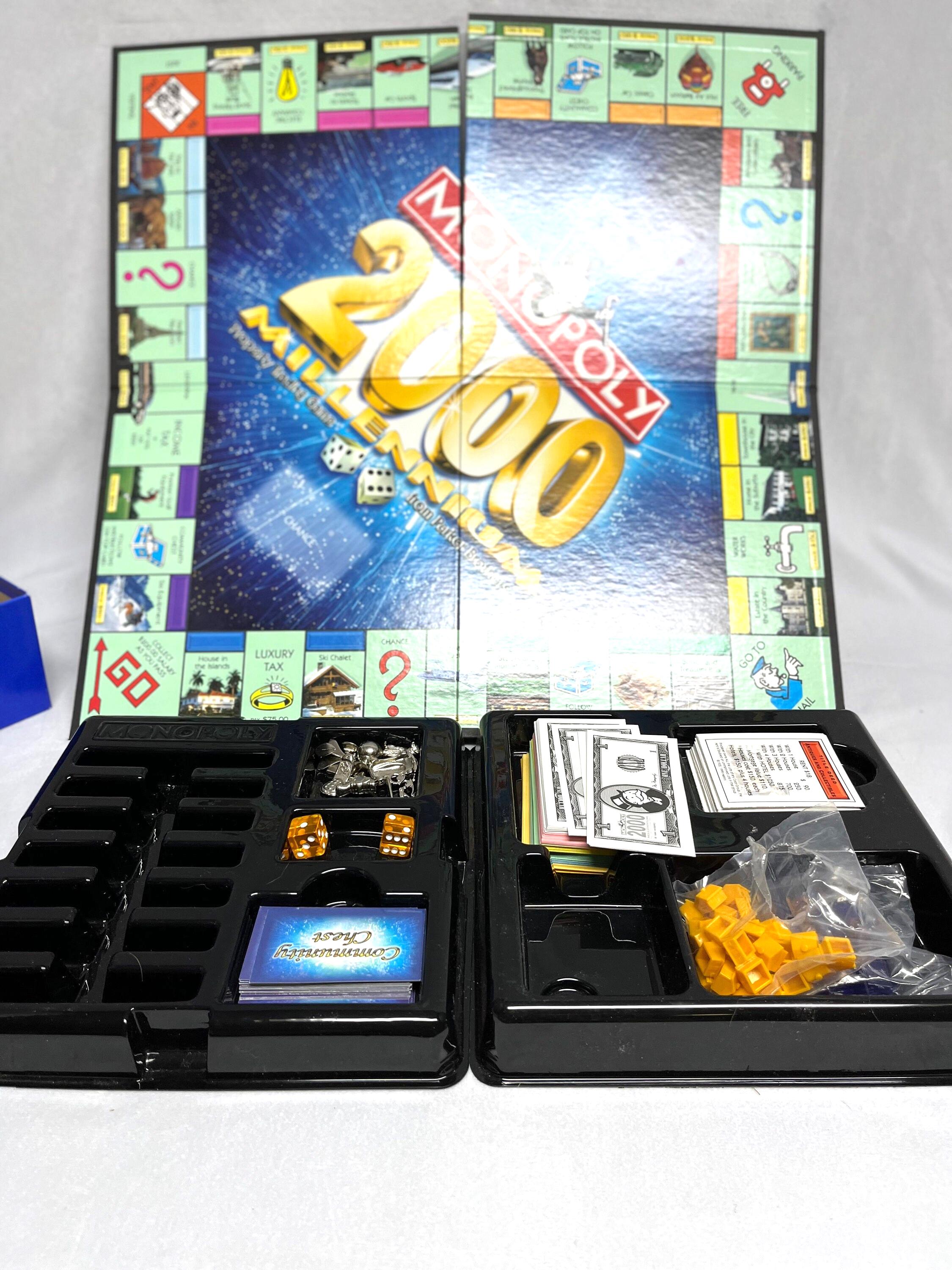 Vintage Board Game Monopoly Millennium Edition - Etsy