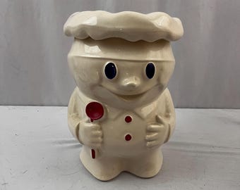 Pillsbury シェフキャラクター ティーポット Vintage Pillsbury Doughboy Ceramic Set - Pitcher & Teapot | eBay