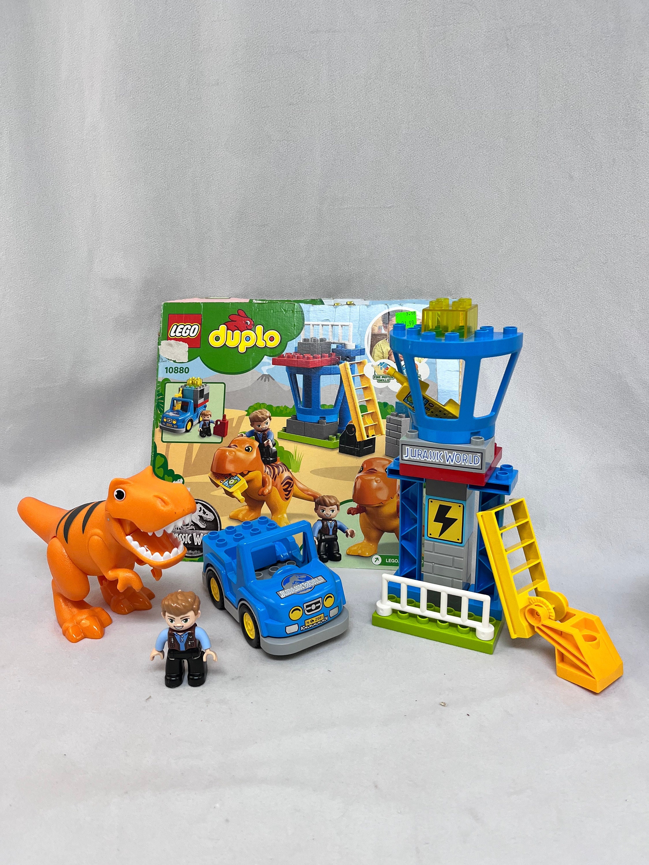 lytter stamme regeringstid Vintage Lego/duplo Building Set Jurassic World Set - Etsy Israel