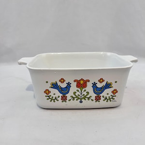 Vintage Corning Ware Festival Casserole Dish P-4-B