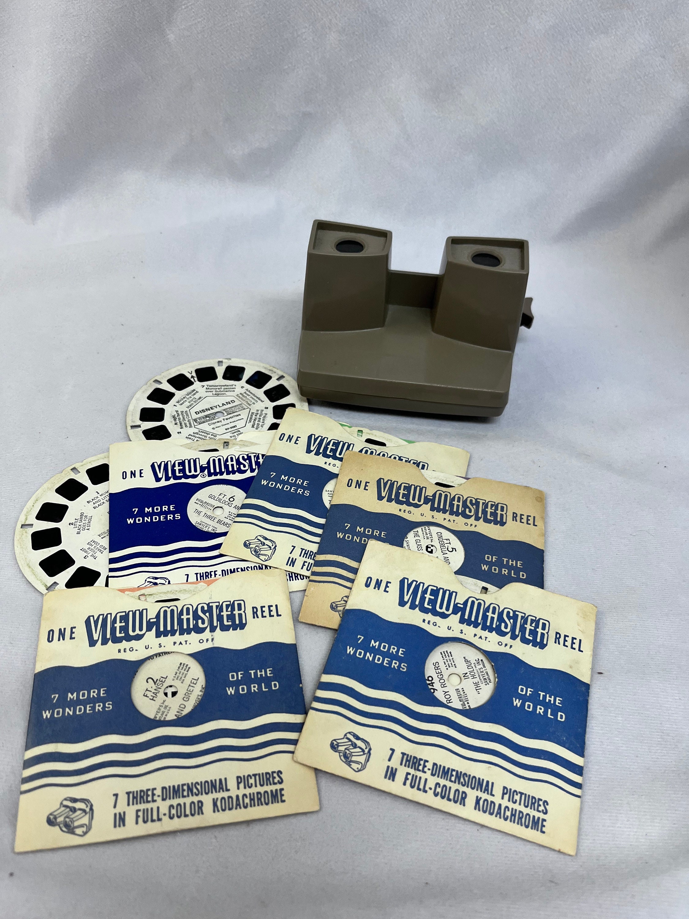 スライドフィルムセット　GAF View-Master □当時物スライド写真カメラ2台セットビューマスター他GAF view
