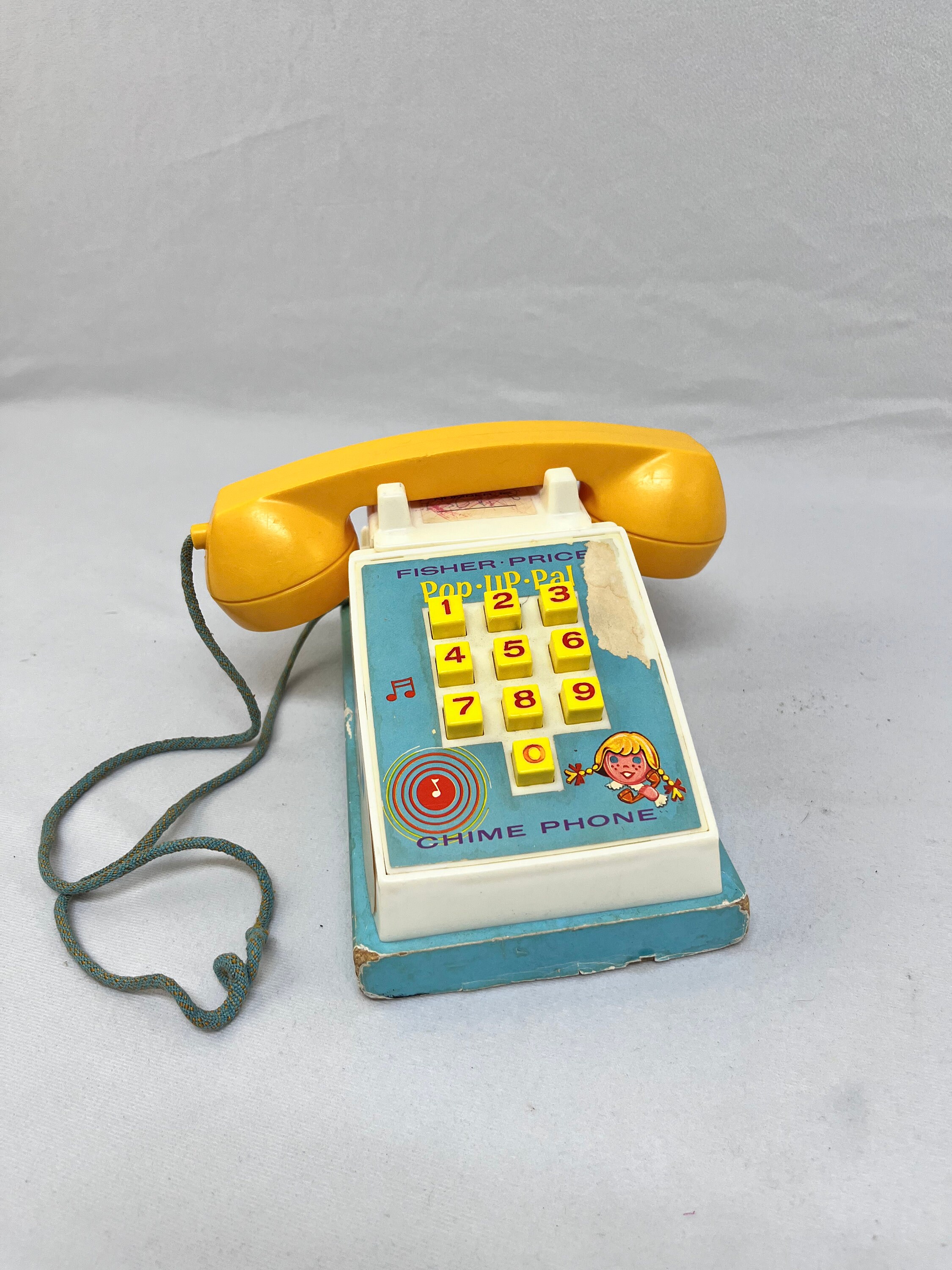 Fisher Price Telephone Chatter 1961 Belgium Rare Vintage Toys Antique Gift  Child Toy Daycare Nostalgia Yesteryear Education Daycare -  Sweden