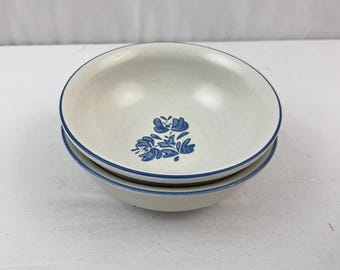 Vintage Pfaltzgraff Yorktowne Cereal Bowl Set of