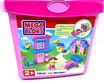 Mega Bloks, Duplo Compatible Set, 100 Piece Set
