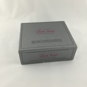 Trivial Pursuit Game Silver Screen Subsidiary Card Set 1983