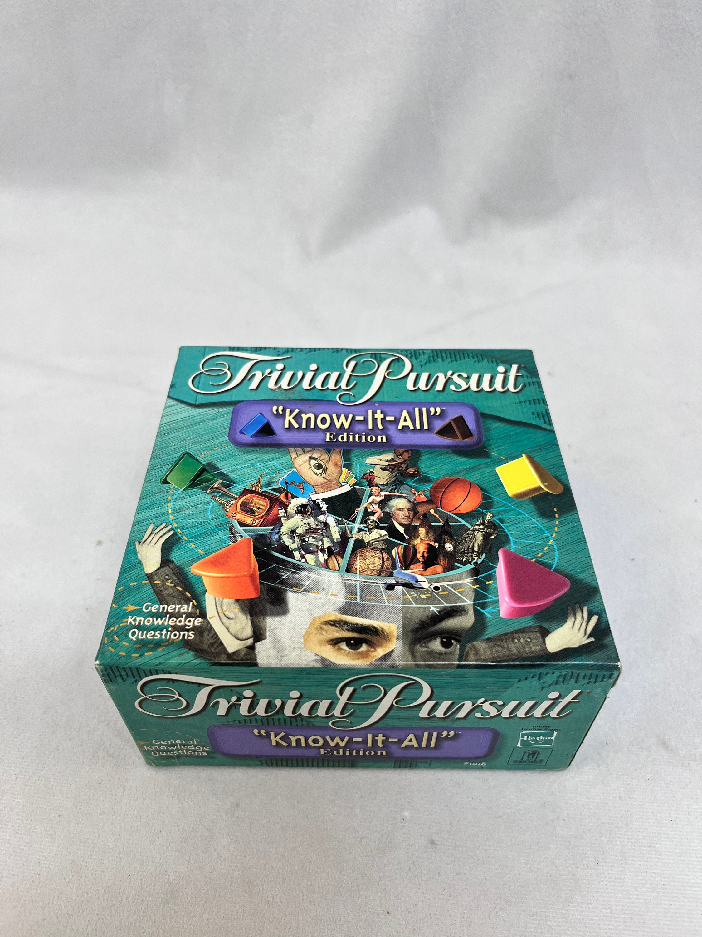 Trivial Pursuit Junior 5th Edition Game - Hasbro 2001