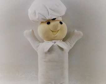 Vintage Pillsbury Dough Boy Plush/Stuffed Toy, 18" Doll