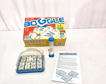 Boggle Game By Parker Brothers